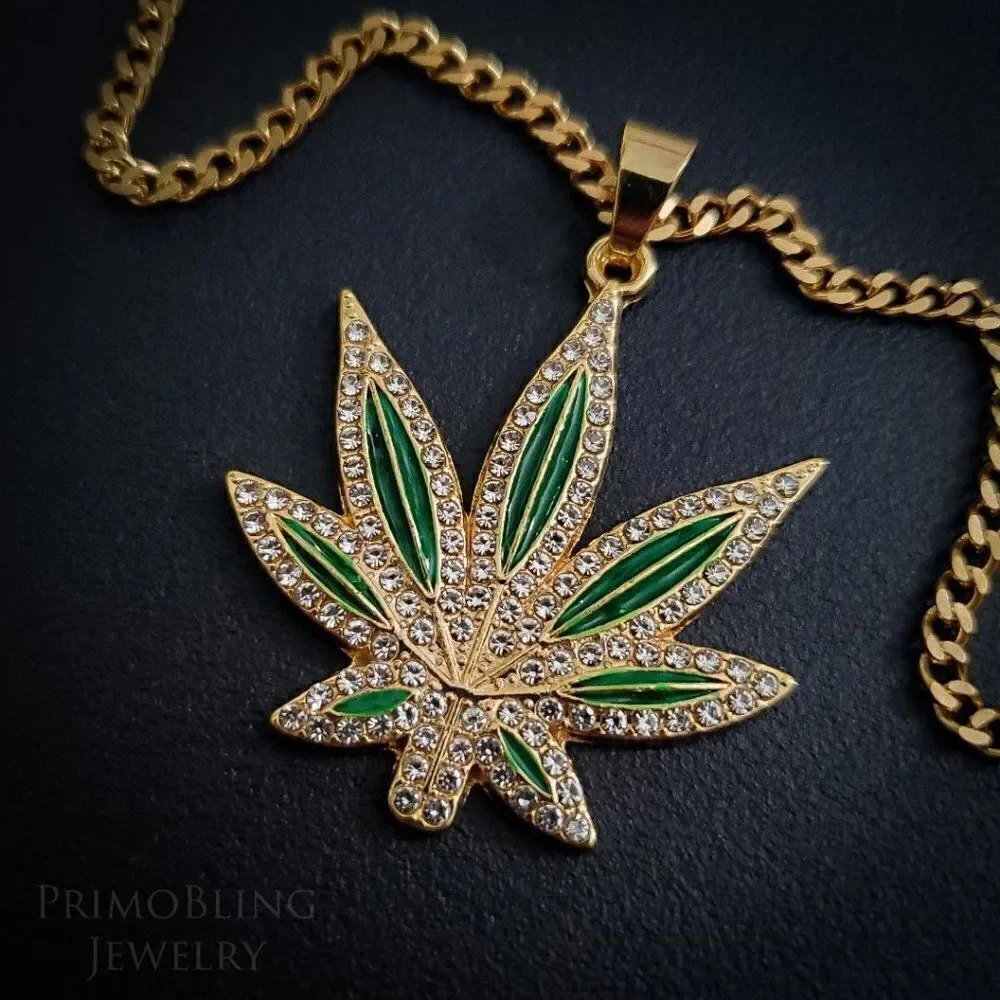 Gold Plated Leaf Necklace